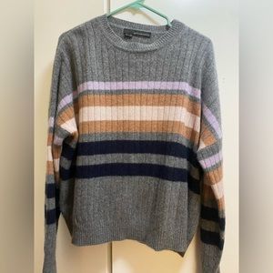 360 Cashmere stripe sweater size medium